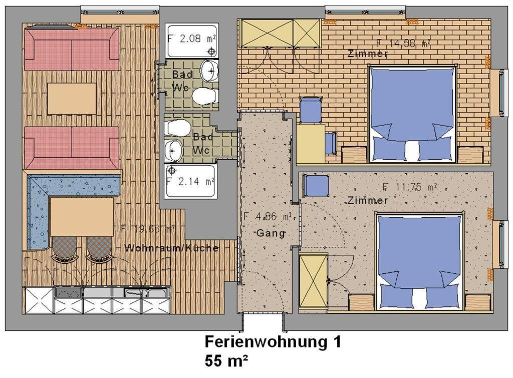 Ferienwohnungen Foidlhof Hochfilzen Exterior foto